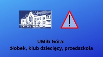 żłobka, klubu i przedszkoli