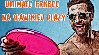 Frisbee na sławskiej plaży!