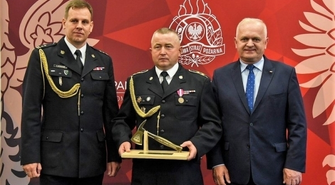Strażak ze Wschowy z prestiżową nagrodą