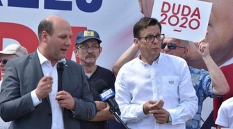 Politycy PiS w Sławie [FILM]