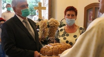 Msza św. dziękczynna za zebrane plony