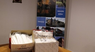 Środki ochronne dla uczniów z Gminy Szlichtyngowa