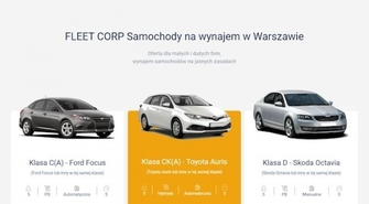 Wypożyczalnia samochodów w Warszawie na każdą kieszeń