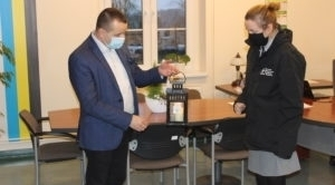 Betlejemskie Światło Pokoju w Starostwie