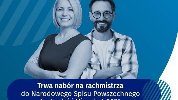 Gminny Komisarz Spisowy w Sławie ogłasza nabór kandydatów na rachmistrzów spisowych