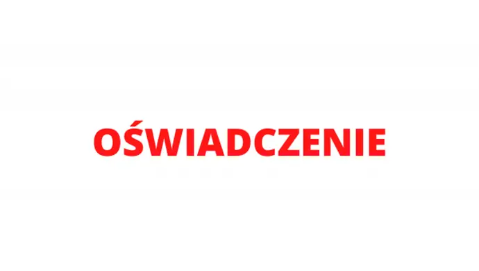 Oświadczenie Zarządu Powiatu Wschowskiego
