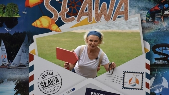 Wakacyjny drogowskaz w Sławie