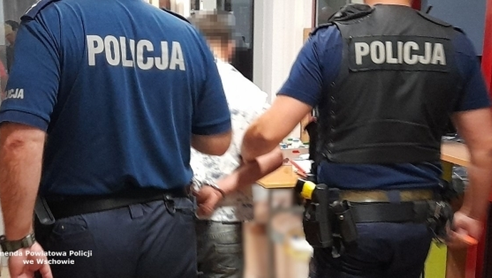 Zatrzymany przez policjantów, trafił na trzy miesiące do aresztu