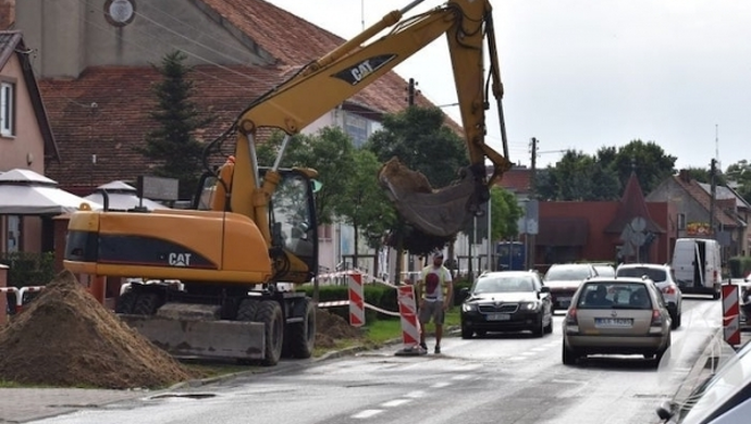 Sława: Utrudnienia w ruchu