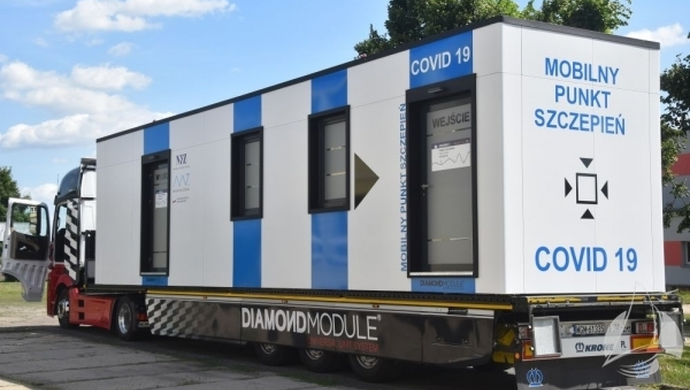 Mobilny punkt szczepień w naszym mieście