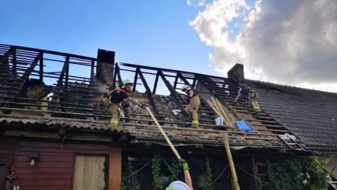 Pożar w Osowej Sieni: pogorzelcy liczą na pomoc 