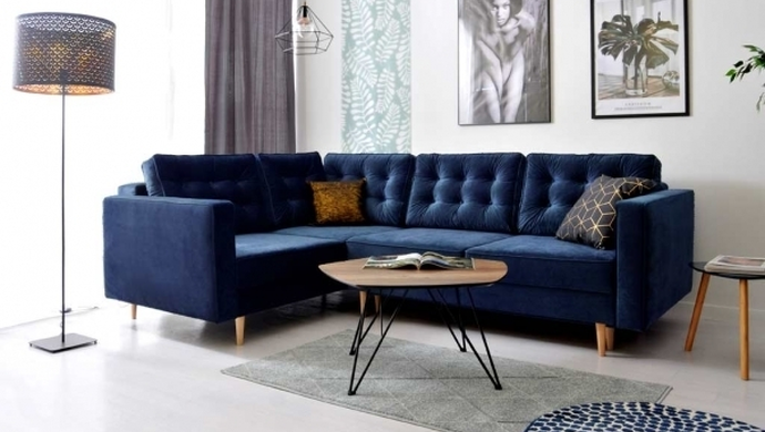 Nowoczesny i stylowy narożnik rozkładany