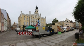 Czasowa zmiana organizacji ruchu na wschowskim rynku