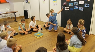 „Pod wodą” - zajęcia dla dzieci w Bibliotece [ZDJĘCIA]