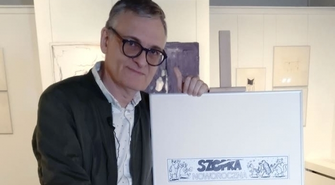 Rysunkowa satyra stanu wojennego 