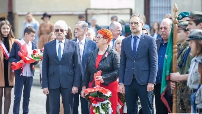 Obchody święta Konstytucji 3 maja. Uroczystość we Wschowie (VIDEO)