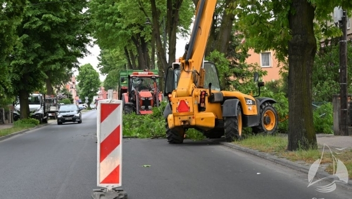 - Trwają prace w Sławie