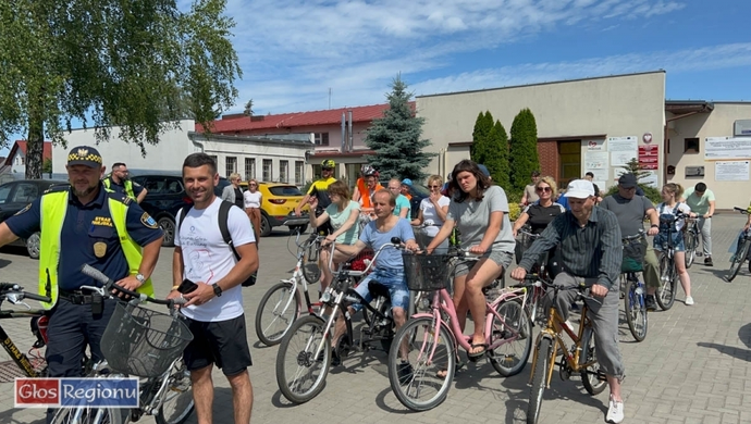Rajd rowerowy w ramach projektu „Od zależności ku samodzielności”