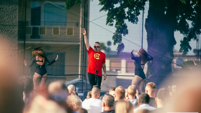 Czadoman na otwarcie sobotnich Dni Wschowy (VIDEO)