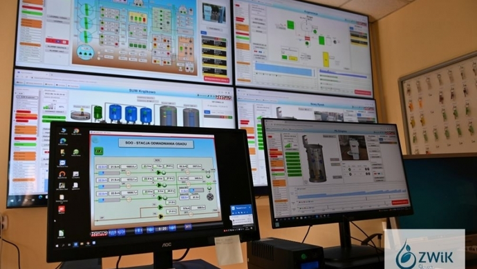 Nowoczesny system monitorowania oczyszczalni ścieków i stacji uzdatniania wody