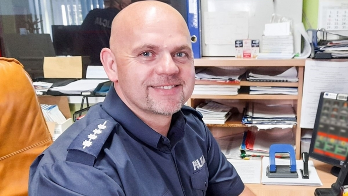 Pomógł dyżurny KPP Wschowa