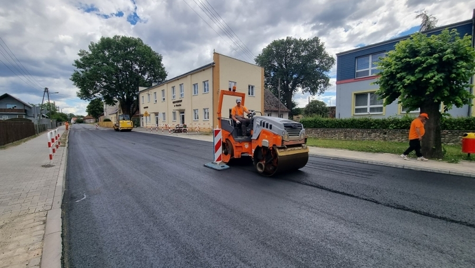 W Ciosańcu trwa remont drogi