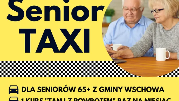 Jeszcze więcej kursów w ramach programu Senior Taxi!