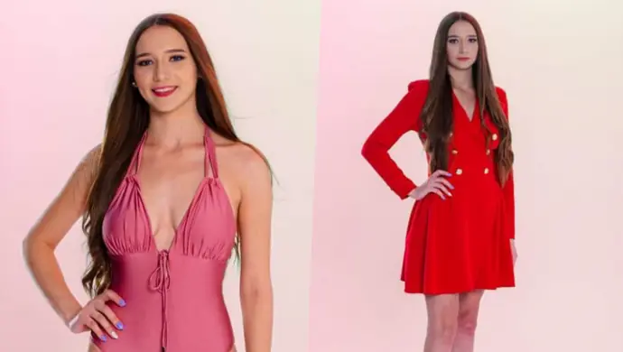 Karolina Jędrzychowska w Finale Miss Nastolatek Woj. Wielkopolskiego 2022