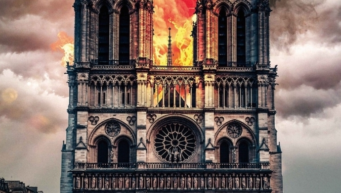 Obejrzyj film „Notre-Dame płonie” w kinie CKiR (ZAPOWIEDŹ)