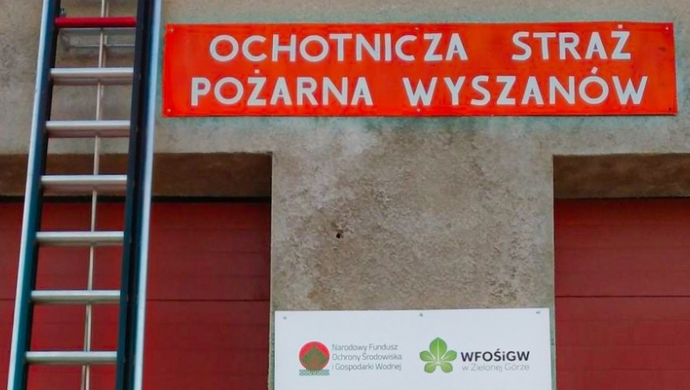 Gmina Szlichtyngowa pozyskała dotację na remont remizy OSP w Wyszanowie