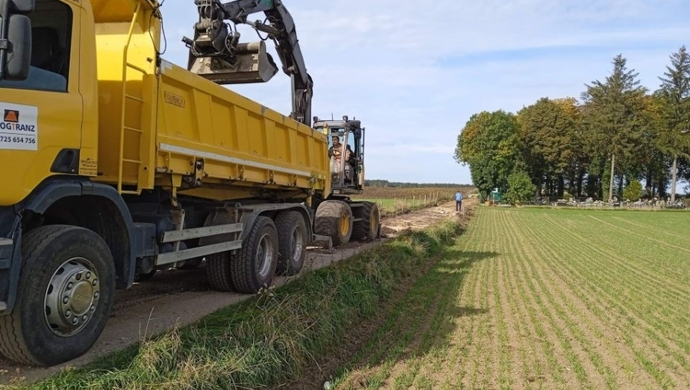 Rozpoczęła się przebudowa drogi w Goli (ZDJĘCIA)