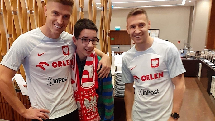 K. Piątek i P. Frankowski spotkali się z uczniami SOSW (ZDJĘCIA)