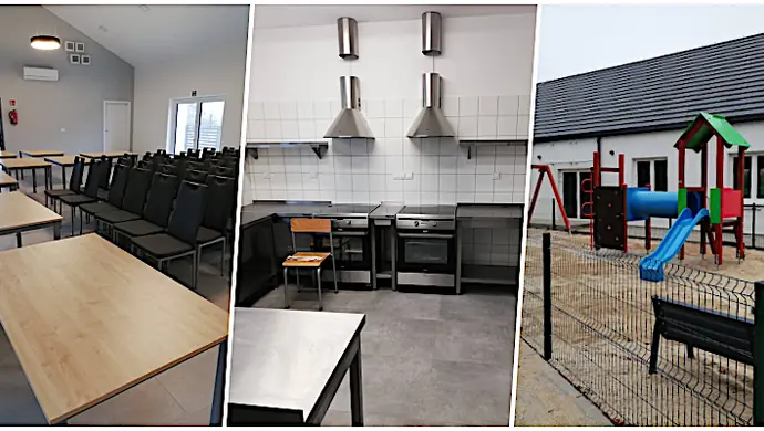 Świetlica w Dryżynie na ukończeniu (FOTO)