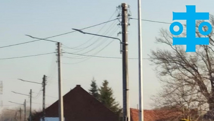 Trwa montaż oświetlenia w Tylewicach i Przyczynie Górnej