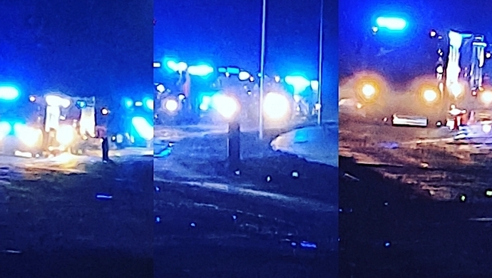 Na miejscu było osiem zastępów straży pożarnej (VIDEO)