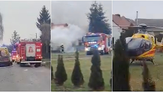 - starszego mężczyznę zabrał śmigłowiec (VIDEO)