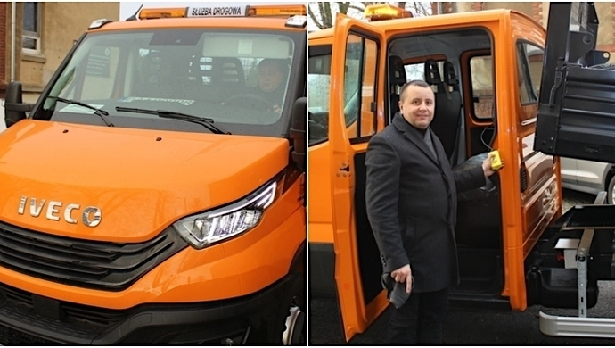 Powiat Wschowski zakupił samochód ciężarowy (FOTO)