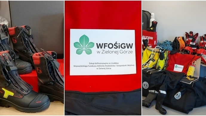 Sprzęt za blisko 150 tys. zł trafił do strażaków ze Wschowy (FOTO)