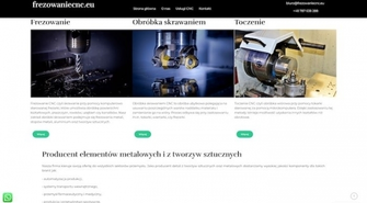 Frezowanie CNC - Zaufaj fachowcom