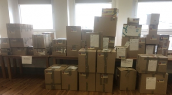 Solidarni z Ukrainą – pakowanie darów