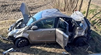 Motocyklistę przetransportował śmigłowiec LRP (ZDJĘCIA)