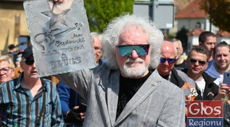 Jan Błędowski odcisnął dłoń w Alei Gwiazd Bluesa w Sławie! (VIDEO)