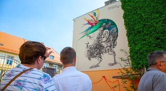 Mural Geta Stankiewicza odsłonięty! (VIDEO)