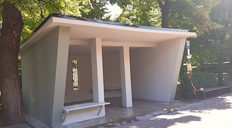 Wyremontowano przystanek autobusowy w Szlichtyngowie