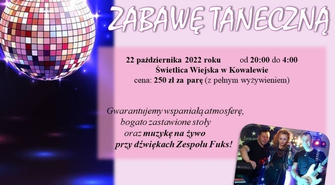 Zabawa taneczna w Kowalewie (ZAPOWIEDŹ)