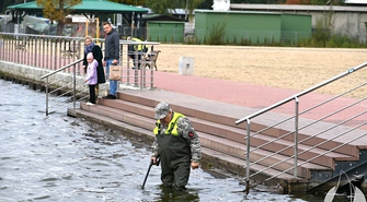 Na lądzie i pod wodą. Akcja sprzątania terenu SCKiW (ZDJĘCIA)