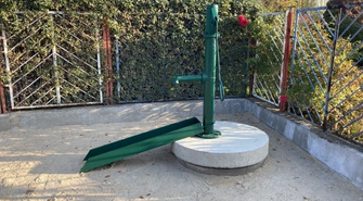 Remont pompy ulicznej w Szlichtyngowej (ZDJĘCIA)