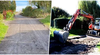 Droga w Lginiu wyremontowana (ZDJĘCIA)