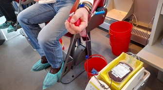 - zebrano ponad 7 litrów krwi