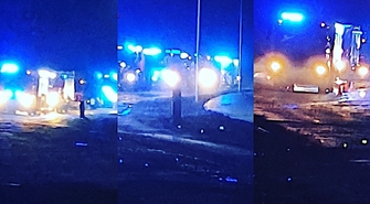 Na miejscu było osiem zastępów straży pożarnej (VIDEO)